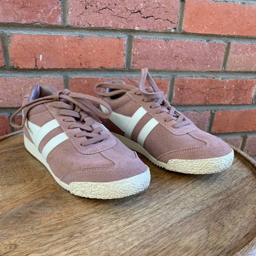 Gola Pink Suede Harrier size 5 35